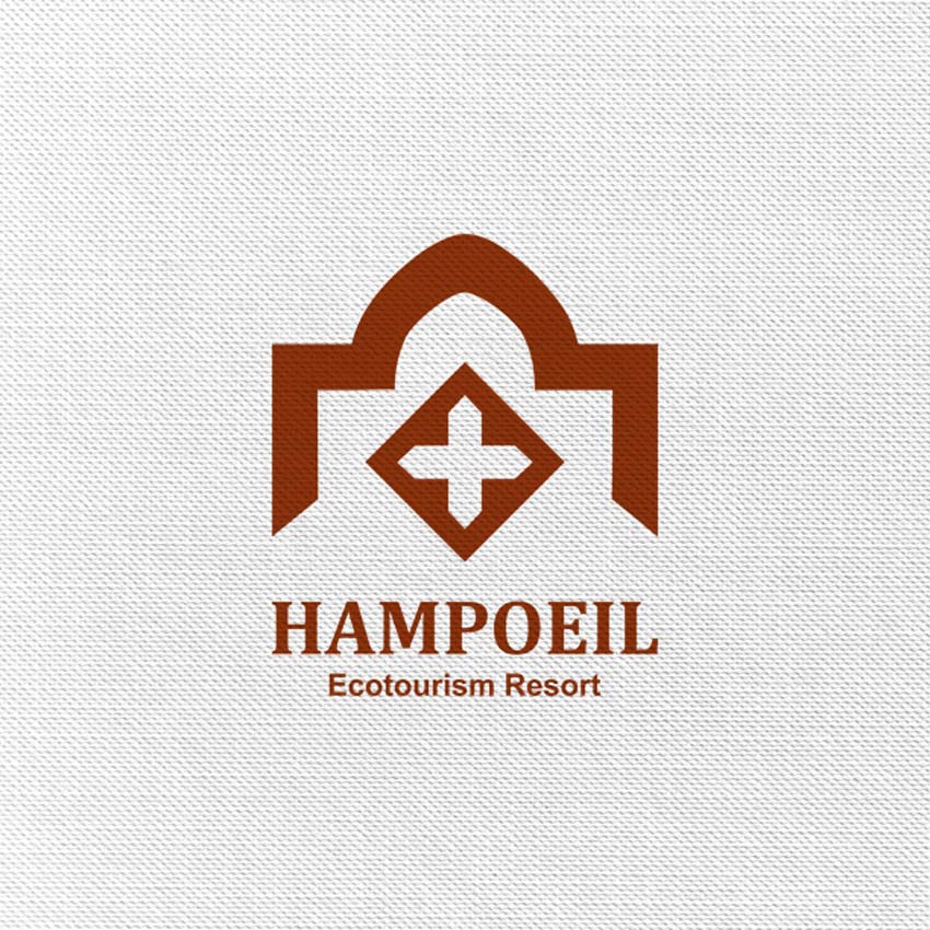 طراحی نشانه مجتمع اقامتی توریستی بومگردی هامپوئیل