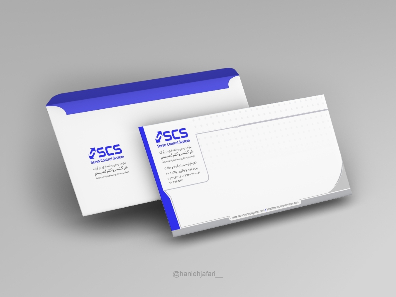 طراحی پاکت نامه