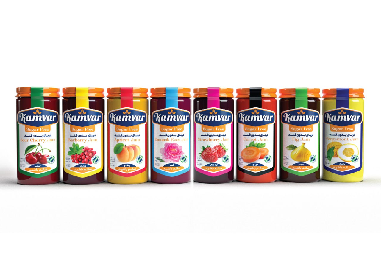 مرباهاب بدون قند کامور