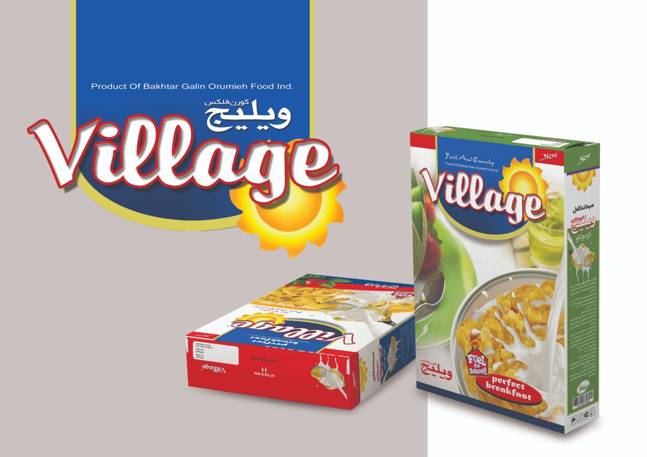 بسته بندی کورن فلکس ویلیج